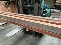 Azobé hardhout tuinpalen diverse maten (9x) - afbeelding 6 van  13