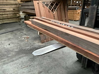 Azobé hardhout tuinpalen diverse maten (9x) - afbeelding 7 van  13