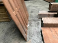 Azobé hardhout tuinpalen diverse maten (9x) - afbeelding 10 van  13