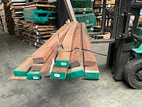 Azobé hardhouten balk 300x9x4,5 cm (13x) - afbeelding 1 van  6