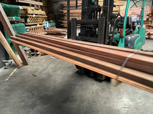Azobé hardhouten balk 300x9x4,5 cm (13x) - afbeelding 3 van  6