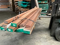 Azobé hardhouten balk 300x9x4,5 cm (13x) - afbeelding 6 van  6