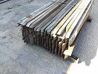 Azobè hardhouten paal 50x50x2000mm (161x) - afbeelding 5 van  5