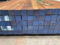Azobé hardhouten paal gepunt 150x5x5 cm (100x) - afbeelding 2 van  11