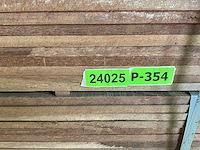 Azobé hardhouten plank 250x10x2 cm (50x) - afbeelding 1 van  2