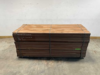 Azobé hardhouten plank 250x10x2 cm (50x) - afbeelding 2 van  7