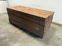 Azobé hardhouten plank 250x10x2 cm (50x)