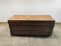 Azobé hardhouten plank 250x10x2 cm (50x) - afbeelding 2 van  7