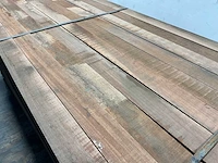 Azobé hardhouten plank 250x10x2 cm (50x) - afbeelding 4 van  7