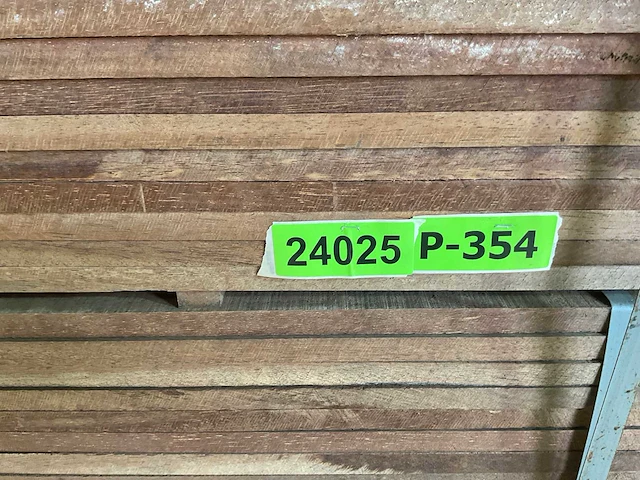 Azobé hardhouten plank 250x10x2 cm (50x) - afbeelding 6 van  7