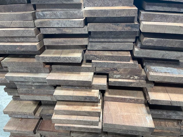 Azobé hardhouten plank 250x15x2 cm (48x) - afbeelding 6 van  6
