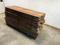 Azobé hardhouten plank 250x15x2 cm (48x) - afbeelding 2 van  7