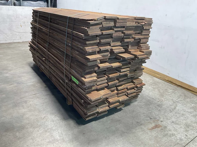Azobé hardhouten plank 250x15x2 cm (48x) - afbeelding 4 van  7