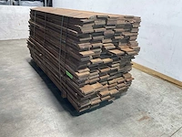 Azobé hardhouten plank 250x15x2 cm (48x) - afbeelding 4 van  7