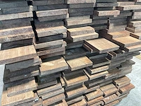 Azobé hardhouten plank 250x15x2 cm (48x) - afbeelding 5 van  7