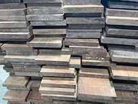 Azobé hardhouten plank 250x15x2 cm (48x) - afbeelding 6 van  7