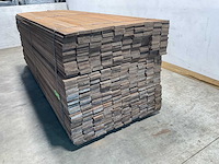 Azobé hardhouten plank 300x10x2 cm (50x) - afbeelding 3 van  7