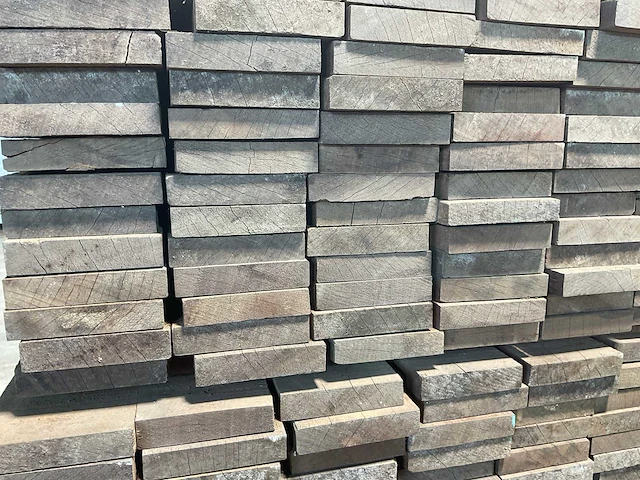 Azobé hardhouten plank 300x10x2 cm (50x) - afbeelding 5 van  7