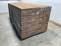 Azobé hardhouten plank 300x15x2 cm (35x) - afbeelding 4 van  7