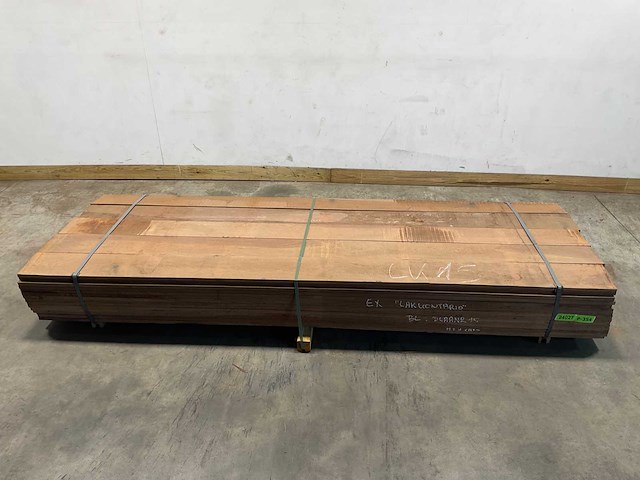Azobé hardhouten plank 300x20x2 cm (35x) - afbeelding 2 van  6