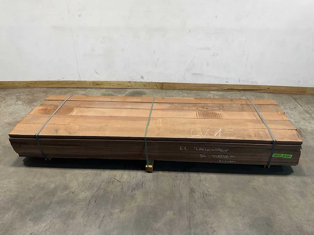 Azobé hardhouten plank 300x20x2 cm (35x) - afbeelding 2 van  6