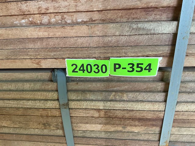 Azobé hardhouten plank 350x15x2 cm (35x) - afbeelding 4 van  6