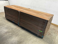 Azobé hardhouten plank 350x15x2 cm (35x) - afbeelding 5 van  5