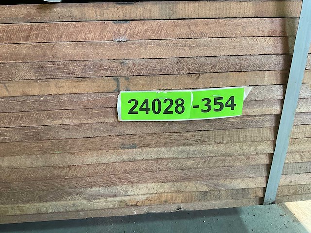 Azobé hardhouten plank 400x10x2 cm (50x) - afbeelding 7 van  7