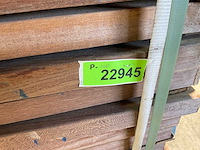 Azobé hardhouten regel geschaafd 350x9x4,5 cm (66x) - afbeelding 7 van  7