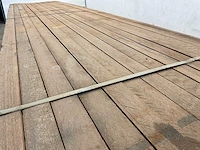Azobé hardhouten tuinpaal fas 500x7x7 cm (42x) - afbeelding 3 van  7