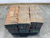 Azobé hardhouten tuinpaal gepunt 40x5x5 cm (720x) - afbeelding 2 van  7