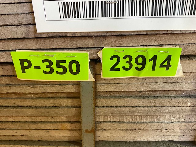 Azobé hardhouten waterkering plank 300x10x1 cm (100x) - afbeelding 6 van  6