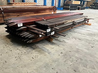 Azobé & niove hardhouten paal (56x) - afbeelding 2 van  7