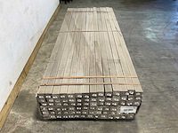 Azobé paal geschaafd met punt 250x6,5x6,5 cm (42x) - afbeelding 3 van  5