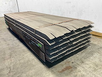 Azobé paal geschaafd met punt 250x6,5x6,5 cm (84x) - afbeelding 3 van  7