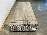 Azobé paal geschaafd met punt 250x6,5x6,5 cm (90x) - afbeelding 7 van  9