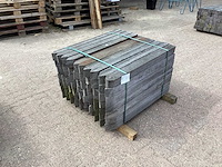 Azobè paal hardhout 80x80x1000mm (70x) - afbeelding 1 van  4