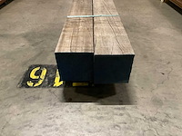 Azobe palen 150x150 mm (2x) - afbeelding 4 van  5