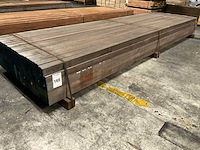 Azobe palen 60x60 mm (80x) - afbeelding 1 van  5