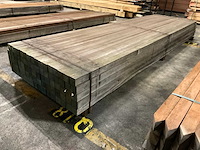 Azobe palen 60x60 mm (80x) - afbeelding 3 van  5