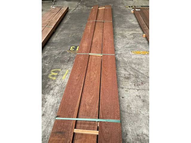Azobe planken 35x230 mm geschaafd (5x) - afbeelding 5 van  6