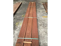 Azobe planken 35x230 mm geschaafd (5x) - afbeelding 5 van  6