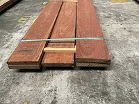 Azobe planken 35x230 mm geschaafd (5x) - afbeelding 4 van  6
