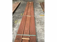 Azobe planken 35x230 mm geschaafd (5x) - afbeelding 5 van  6