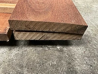 Azobe planken 35x230 mm geschaafd (5x) - afbeelding 6 van  6