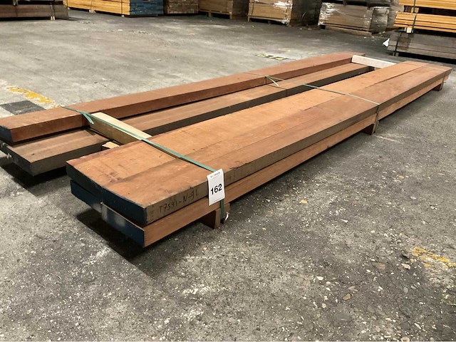 Azobé planken 50x200 mm (7x) - afbeelding 1 van  5