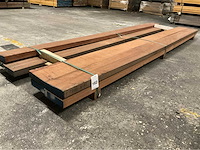 Azobé planken 50x200 mm (7x) - afbeelding 1 van  5
