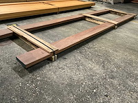 Azobe planken geschaafd 45x190 mm (2x) - afbeelding 2 van  4