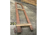 Azobe planken geschaafd 45x190 mm (2x) - afbeelding 4 van  4