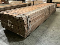 Azobe regels 50x100 mm (100x) - afbeelding 3 van  5